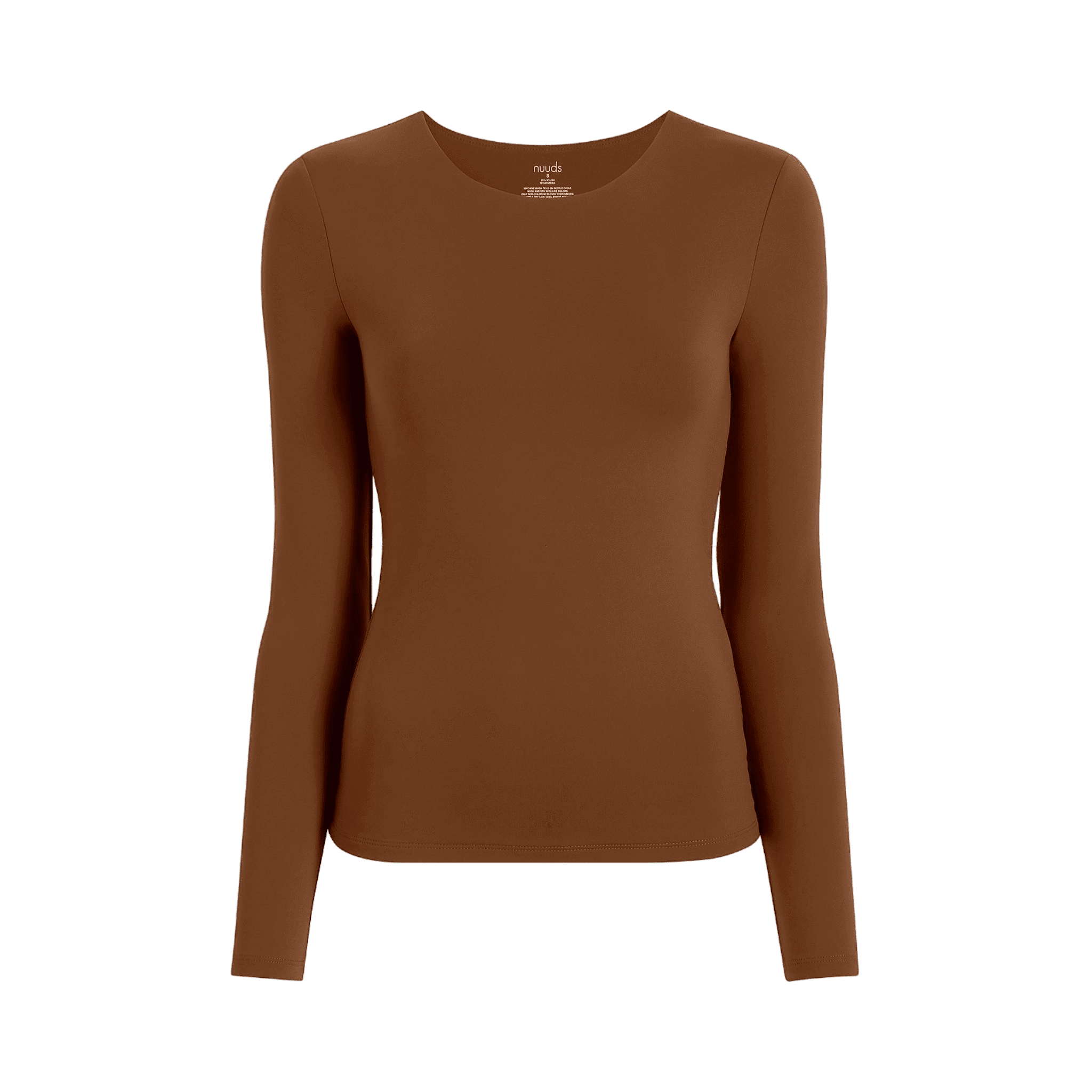 Seamless Long Sleeve Shirt | Chocolate
