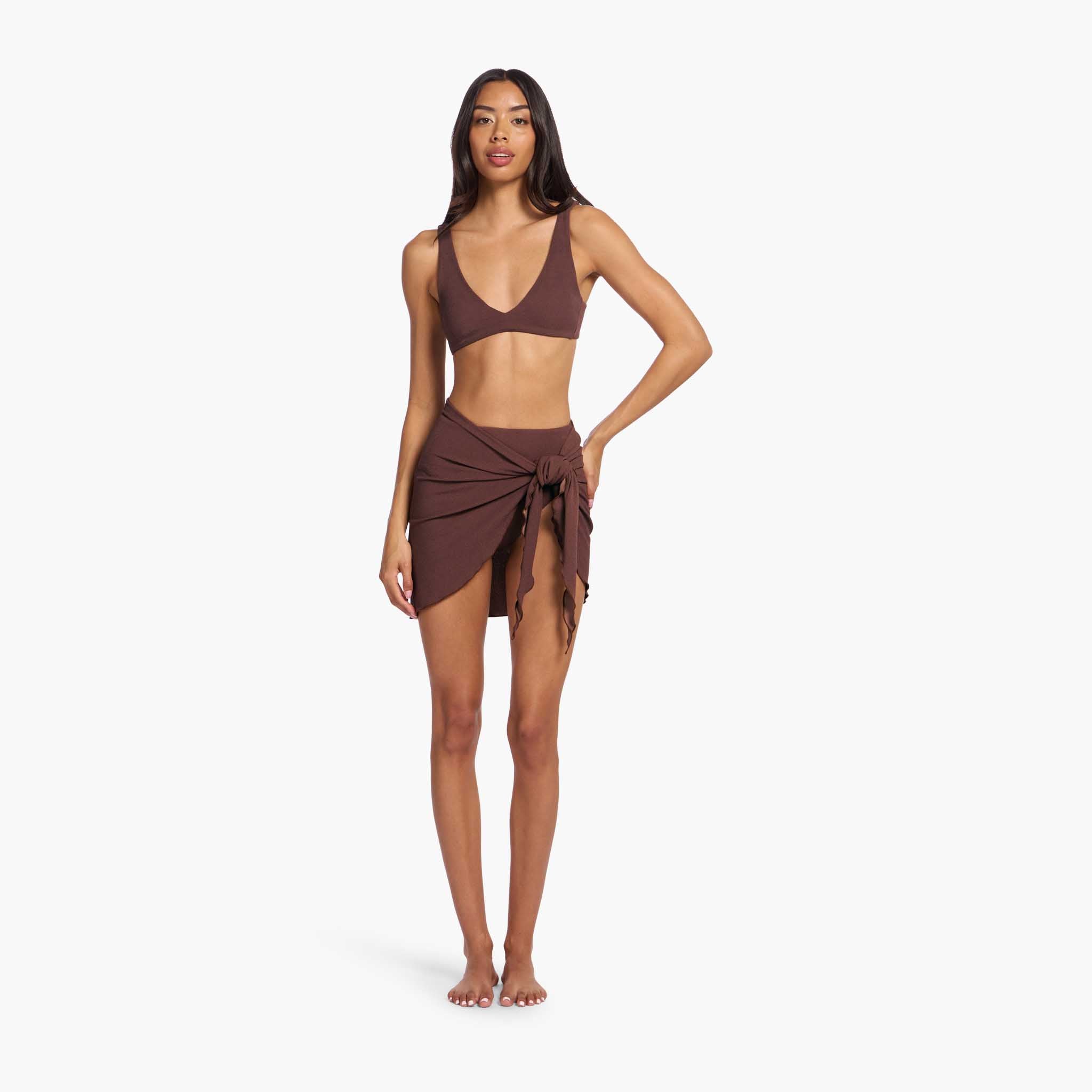 Swim Sarong | Coffee