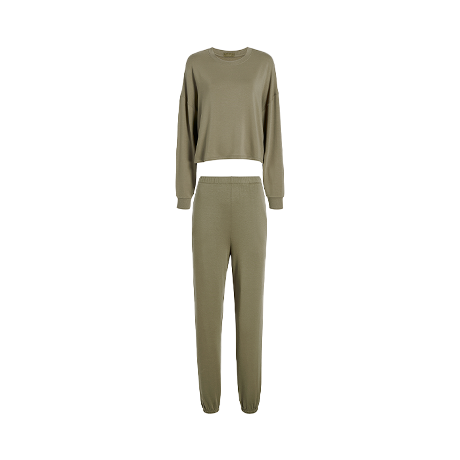 Lightweight Lounge Set | Olive