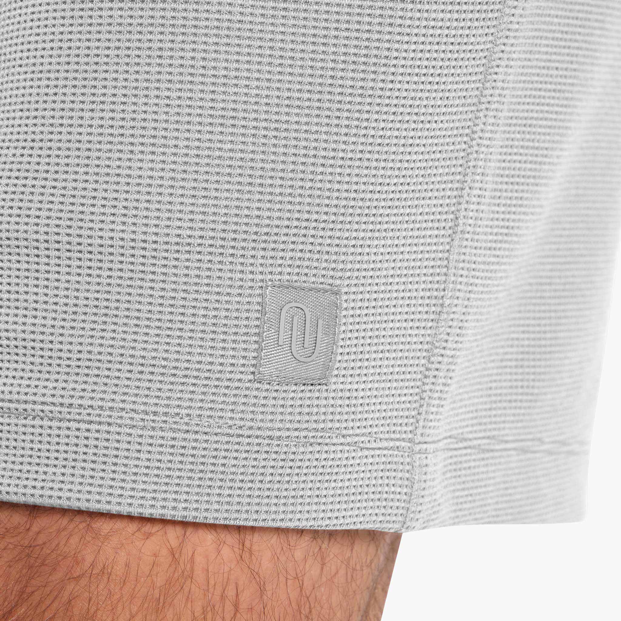 Men's Performance Waffle Short | Heather Grey