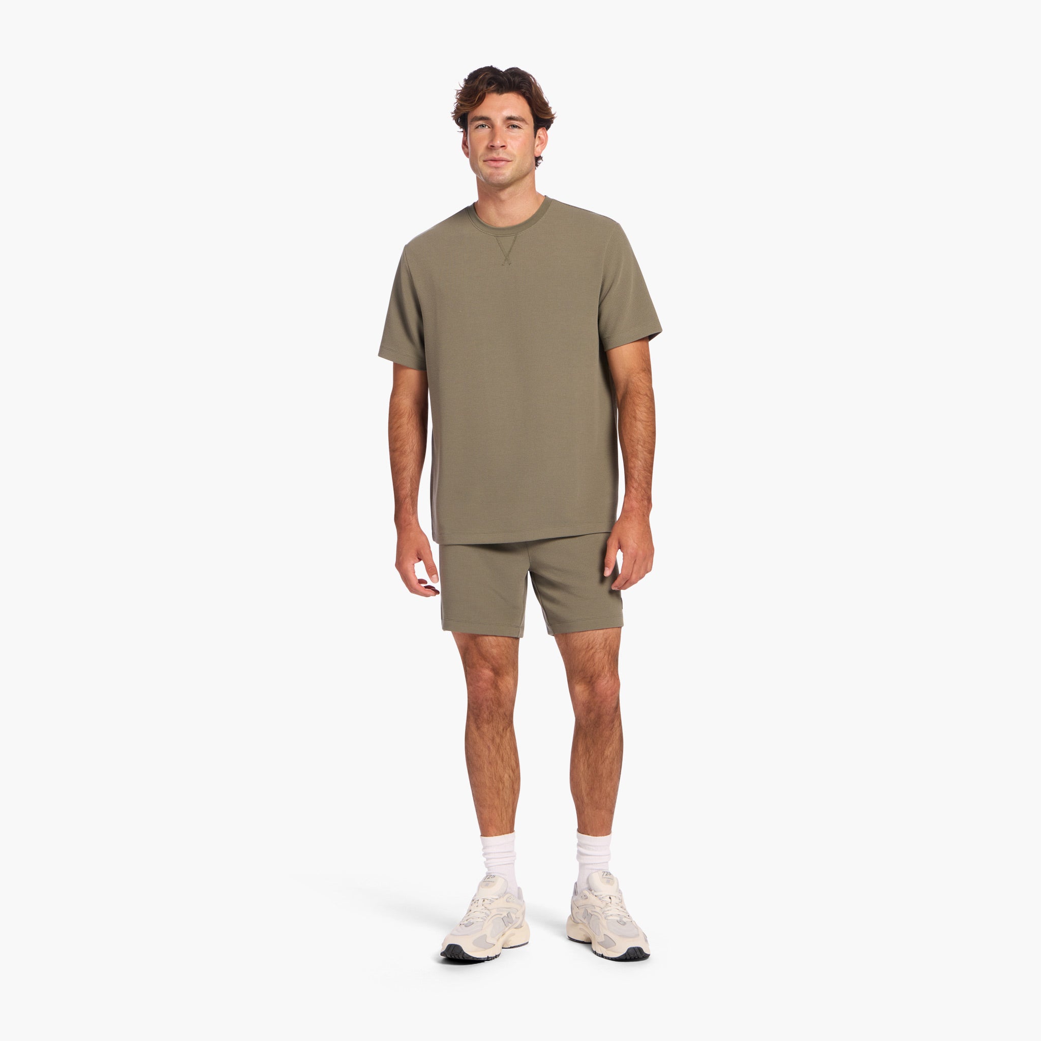 Men's Performance Waffle Short | Olive
