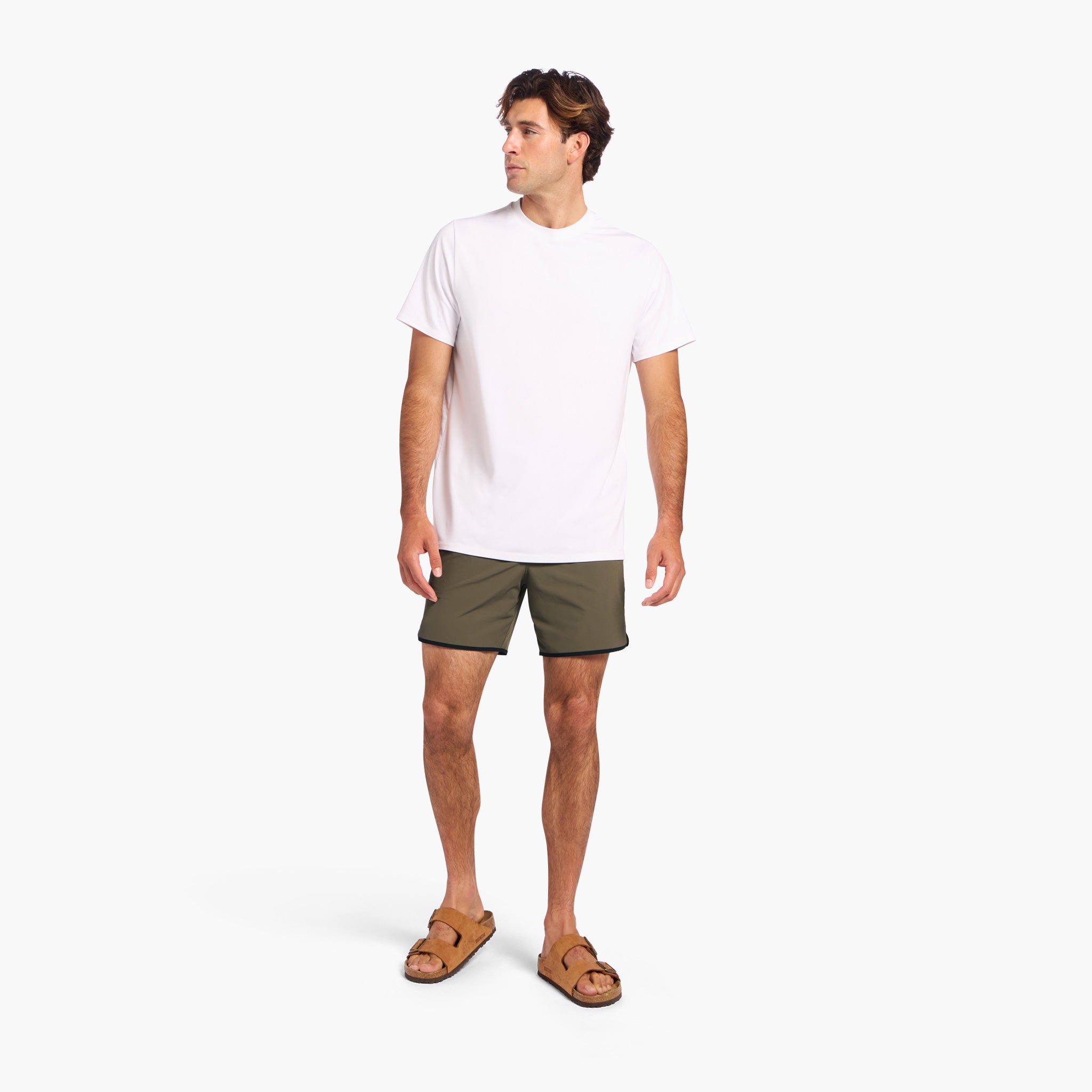 Men's Swim Trunk | Mocha