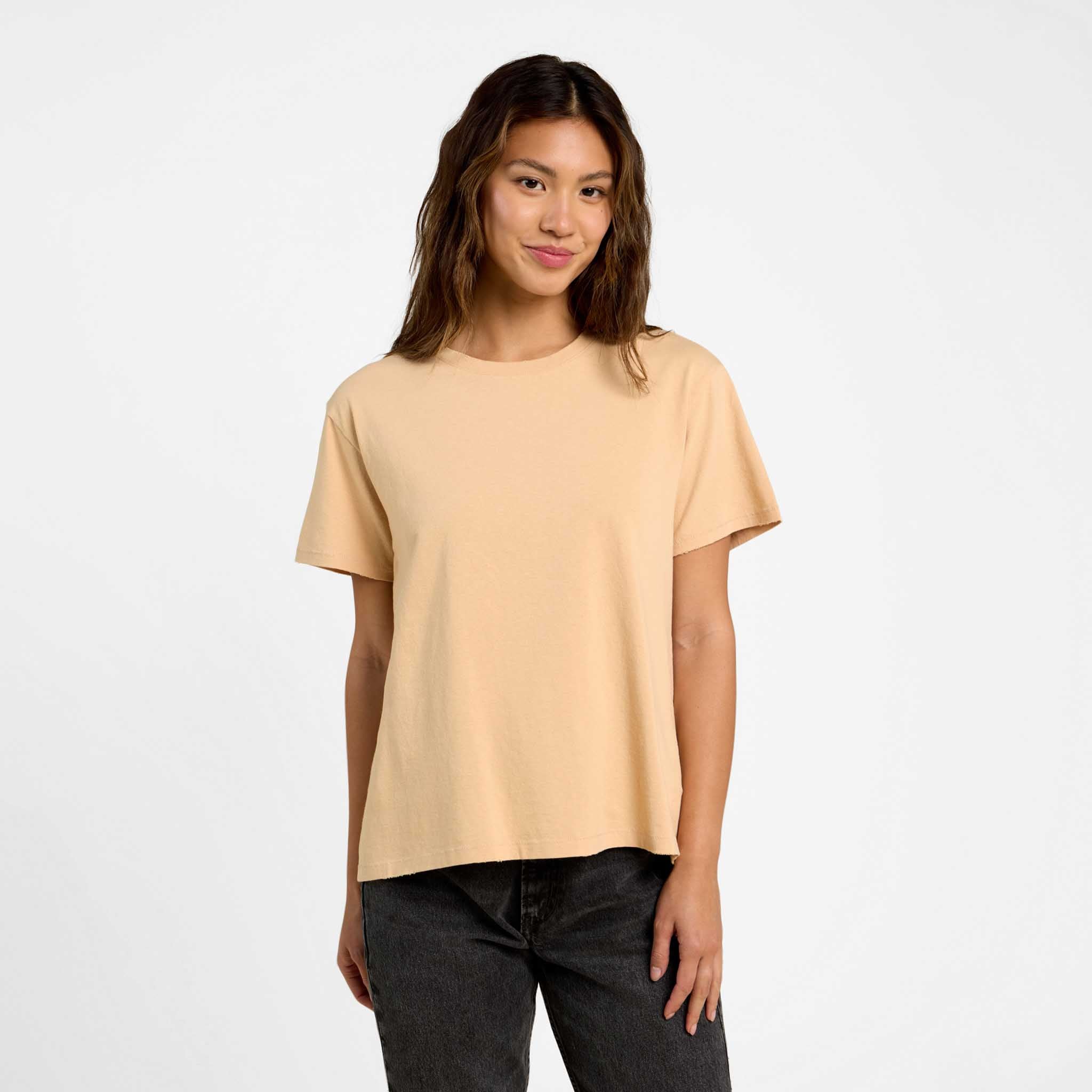 Vintage Cotton Everyday T-Shirt | Oat