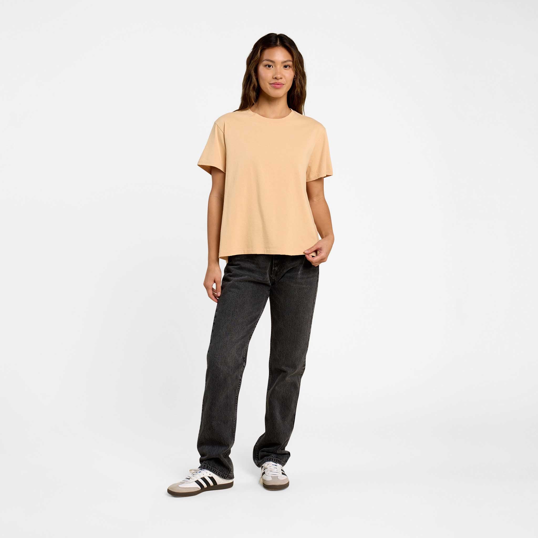 Vintage Cotton Everyday T-Shirt | Oat