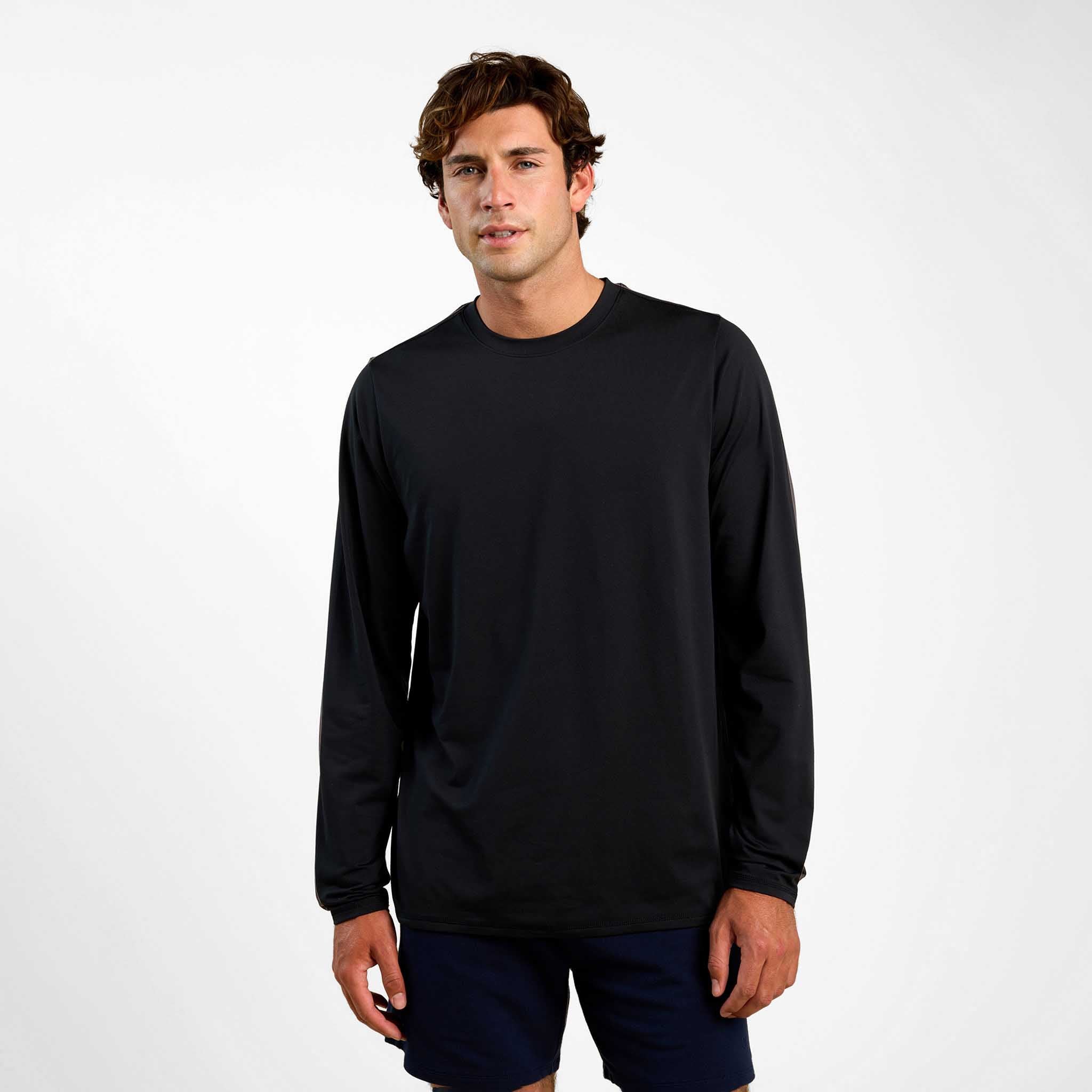 Men's Long Sleeve Movement Tee | Black