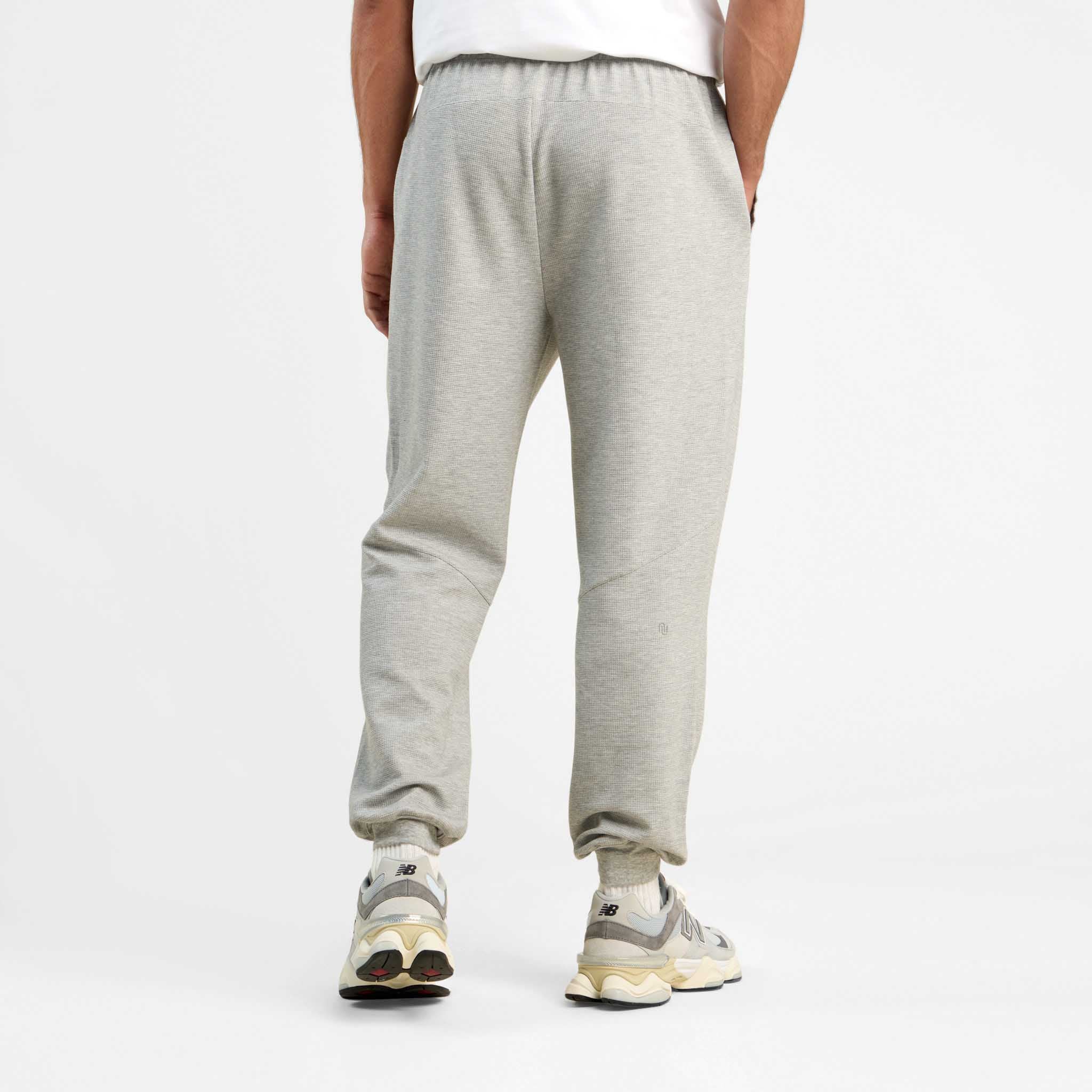 Men's Performance Waffle Jogger | Heather Grey