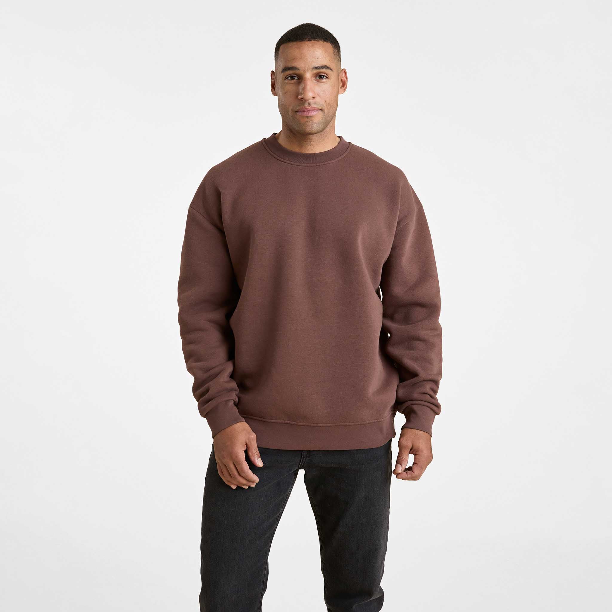 Men's Classic Crewneck Sweatshirt | Coffee