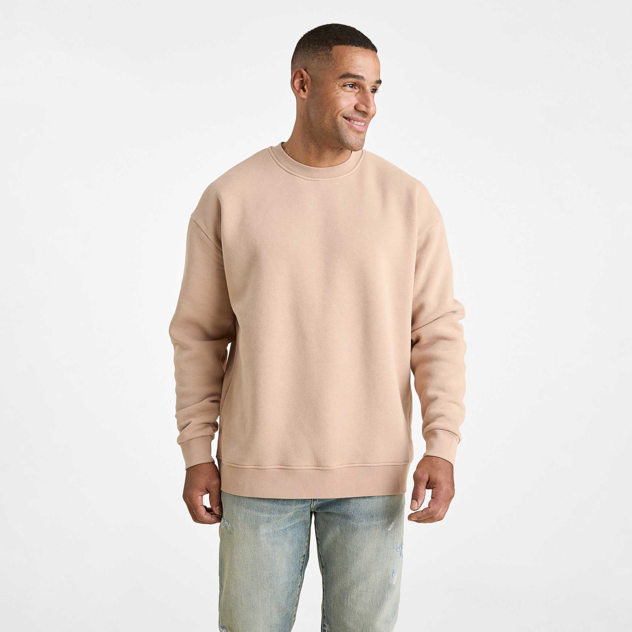 Men's Classic Crewneck Sweatshirt | Sand