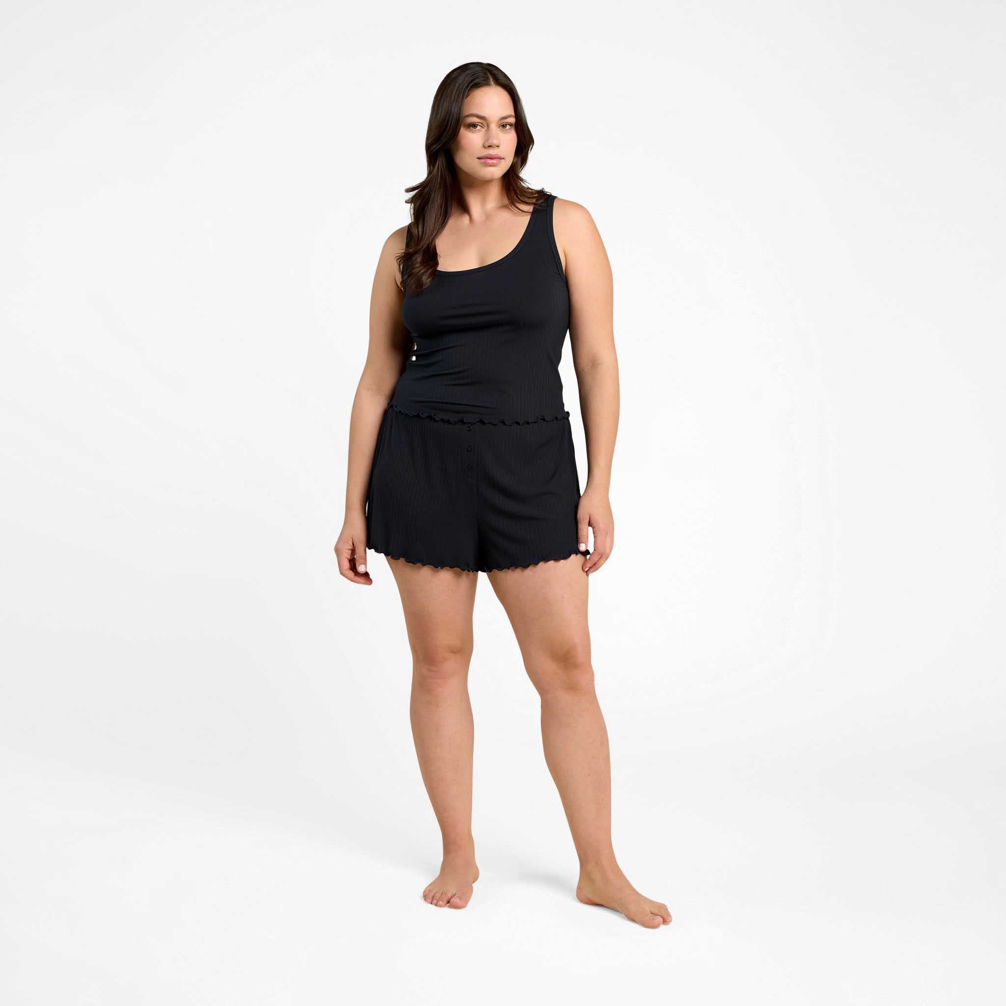 Mini Rib Tank | Black