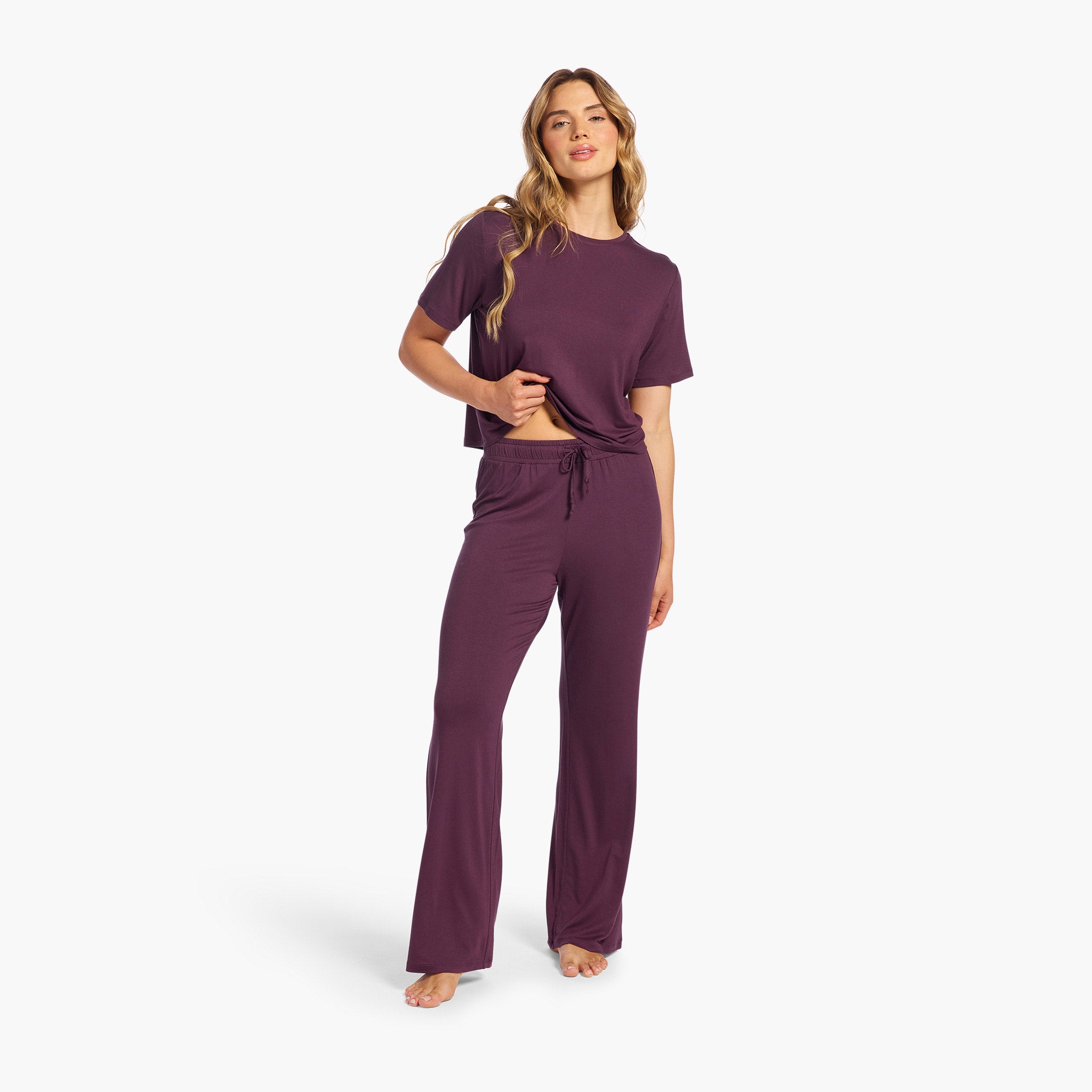 Pajama Set | Plum