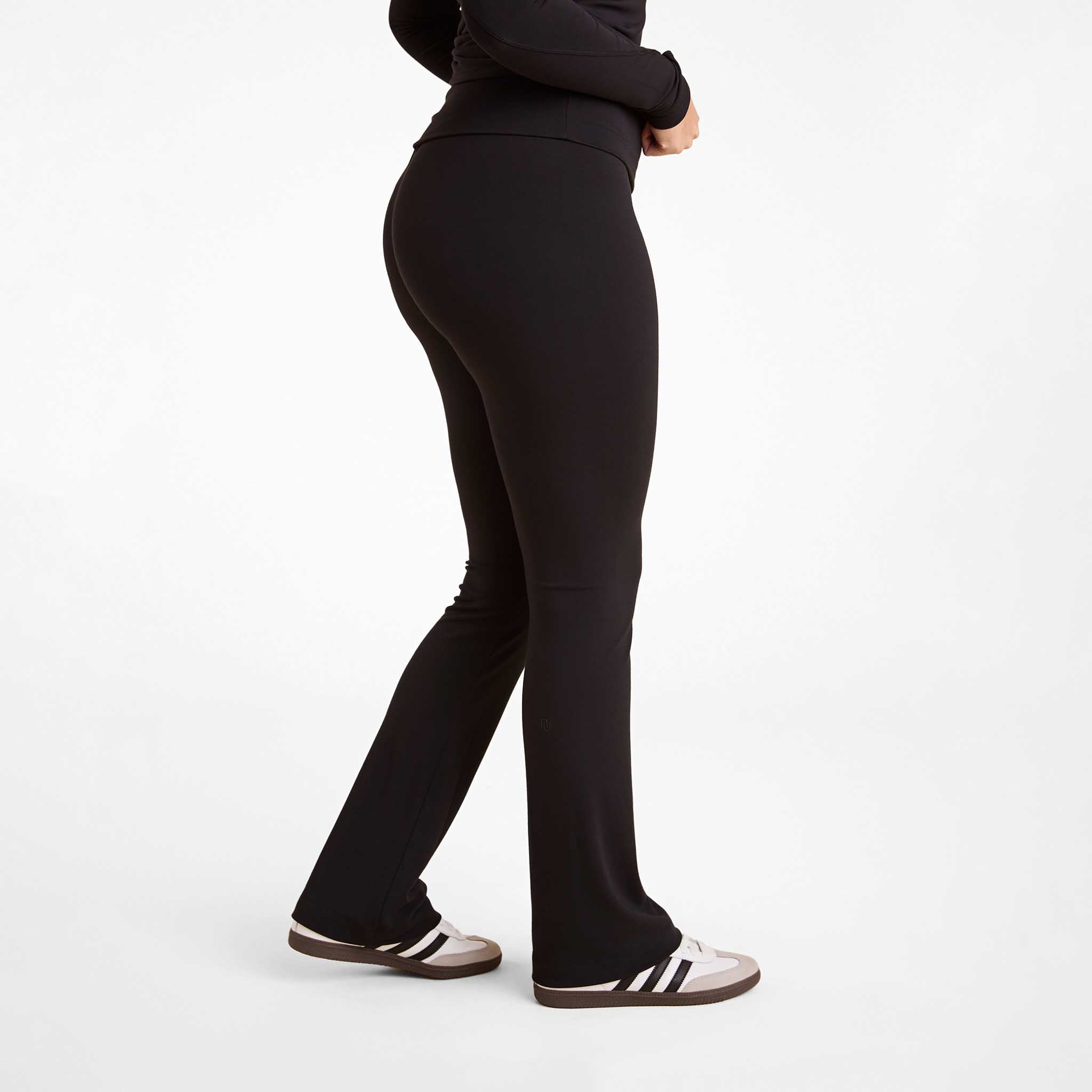 SwiftStretch Fold Over Legging | Black