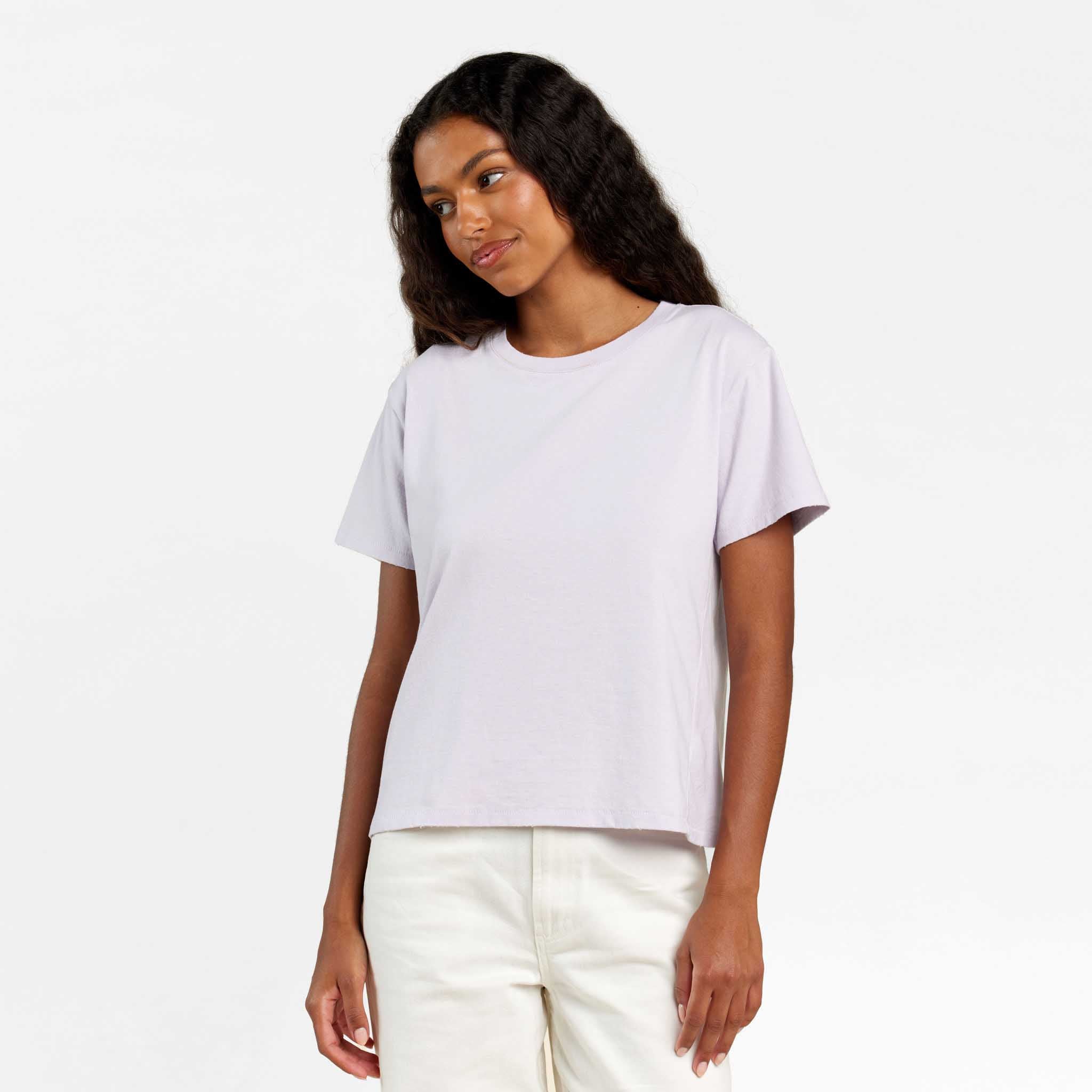 Vintage Cotton Everyday T-Shirt | Lilac