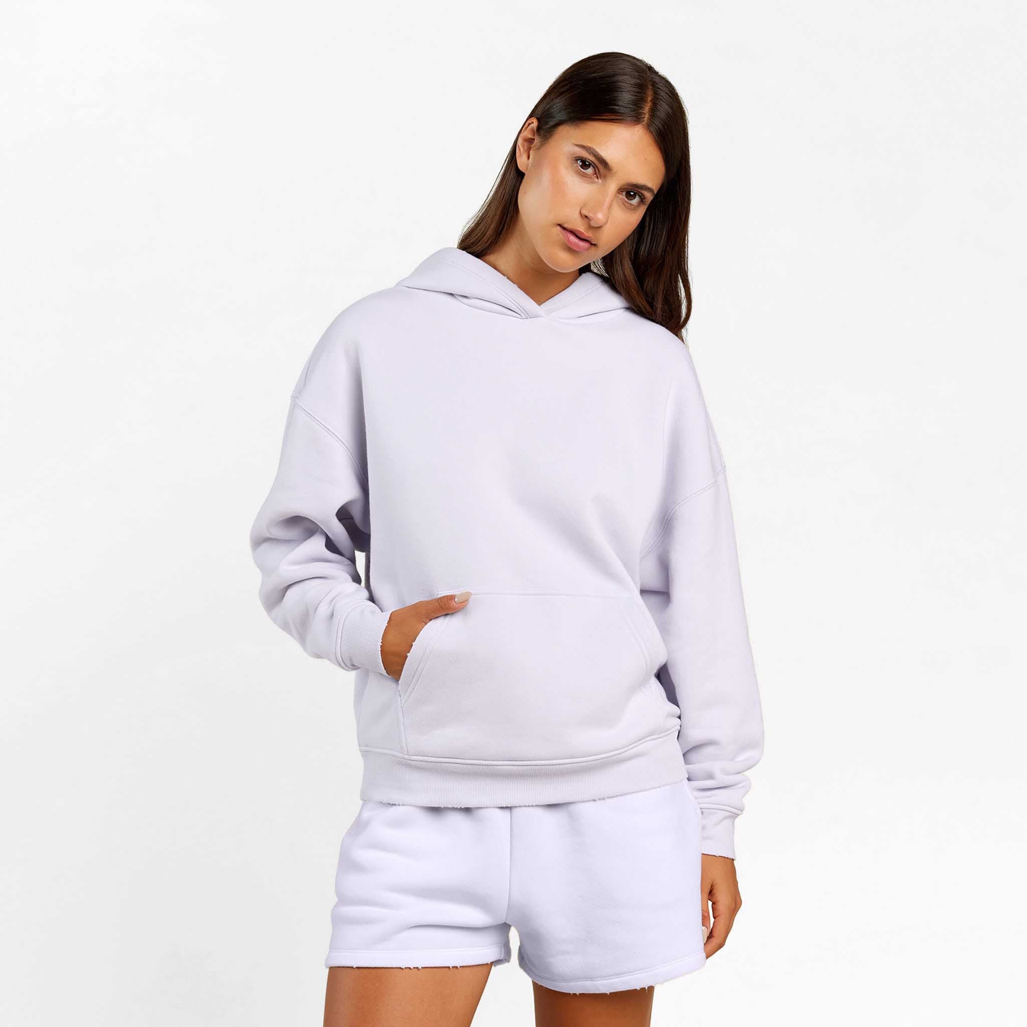 Vintage Fleece Hoodie | Lilac